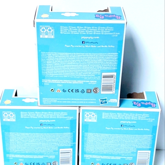 Toy Peppa Pig Zoe Zebra Rebecca Rabbit Peppa's Adventures Collectibles - Picture 8 of 8